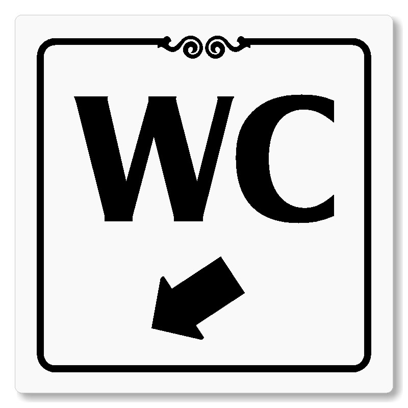WC vlevo dolů, 148x148mm, bílá, Texas